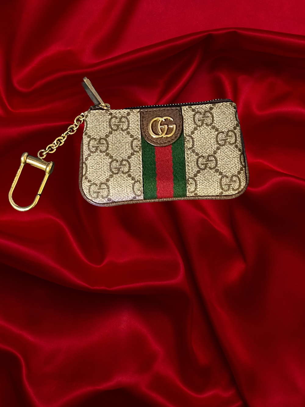 Authentic Gucci Card And Coin Holder